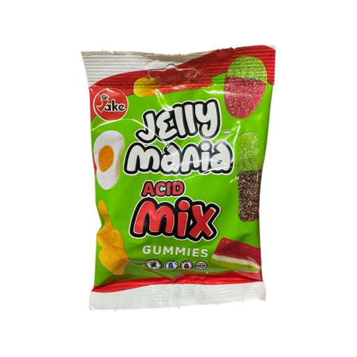 [JKDA100g] JAKE - Jelly Mania ACID MIX / Gum HALAL 100G x 18