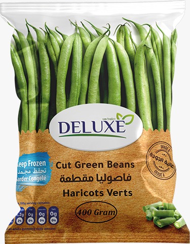 [CGHV400G] FROZEN Cut Green Beans DELUXE 400 G X 20