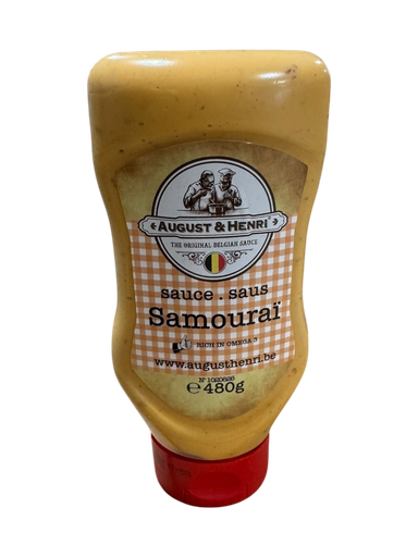 [SSAH480g] Sauce Samouraï AUGUST & HENRI 480g x 12