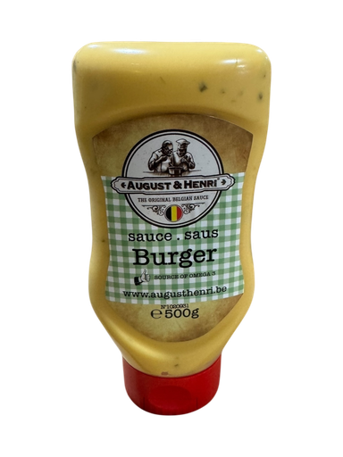 [SBAH500g] Burger Sauce AUGUST & HENRI 500g x 12