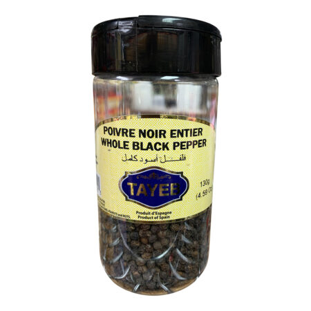 [ETBPVNG130G] Poivre noir Grain TAYEB - Bocal 130g
