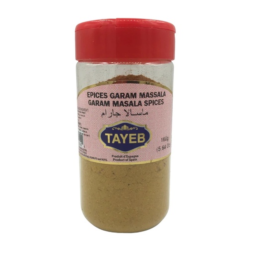 [ETBEMS160G] Epices Garam Massala TAYEB - Bocal 160g X 12