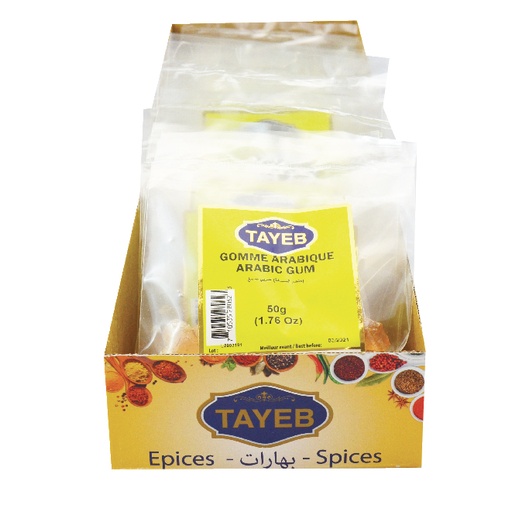 [ETSGA50G] Arabic Gum TAYEB - Bag 50g x 24