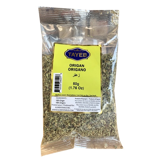 [ETSOR50G] Origan TAYEB - Sachet 50g