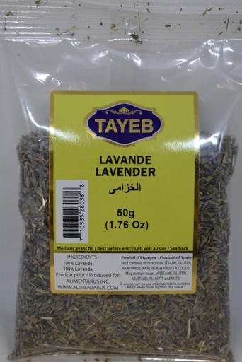 [ETSLV50G] Lavender Tayeb - Bag 50g
