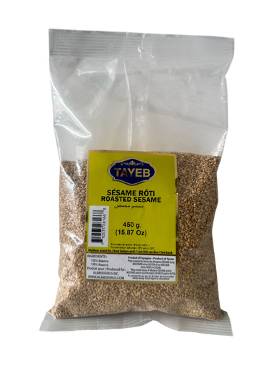 [ETSGSG450G] Toasted Sesame Seeds - Bag 450g
