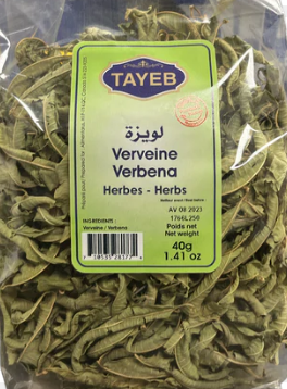 [VTS40g24] Verveine Feuille Extra TAYEB - Sachet 40g x 24BOITE VERTE*