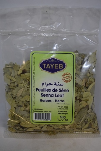 [ETSFS50g] Senna Leaf TAYEB - Bag 50g x 24