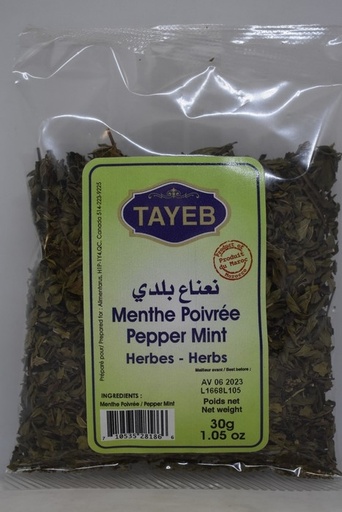 [ETSMP30g] Pepper Mint TAYEB - Bag 30g x 24