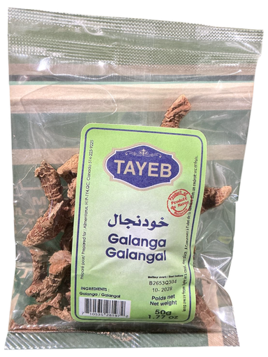 [ETSGLG50G] Galanga TAYEB - Sachet 50g x 24