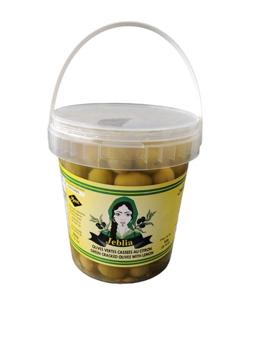 [JBOVCC940G] JEBLIA Broken Green Olives & Lemon 940G x 12