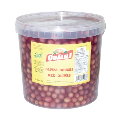 [ORO7Kg] Red Olives OUALILI 7 kg