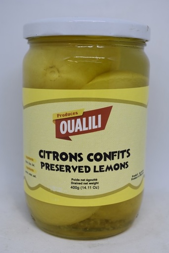 [CC6-72cl] Citron confit OUALILI 400g