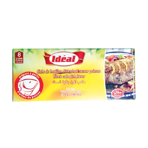 [BIPS8] Broth cube IDEAL HALLAL Fish
