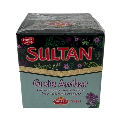 [TVSAO150] Green Tea Sultan AMBAR with oregano 150g x 60