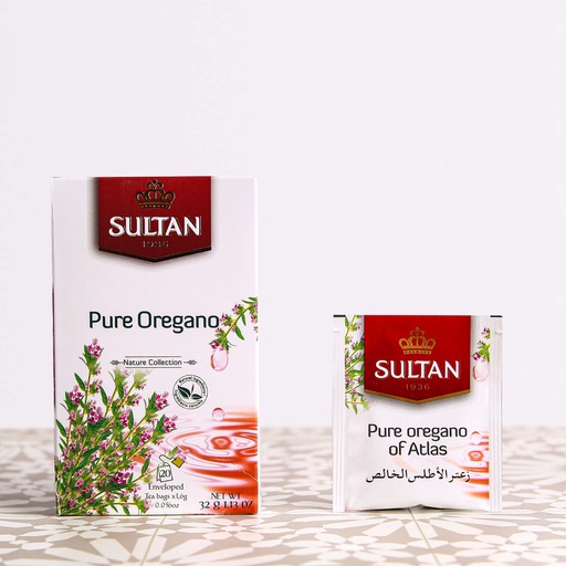 [TSORx12] Herbal tea pure oregano SULTAN 32g x 12