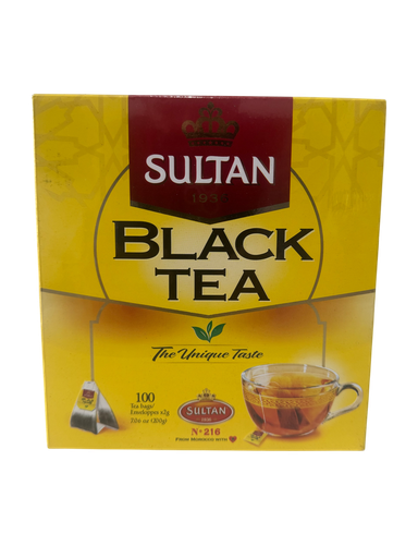 [TSTN100S] SULTAN Black Tea 100 bags (200g) x12