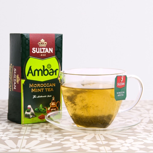 [TSAMMT25] AMBAR - Moroccan Mint Tea 25S SULTAN