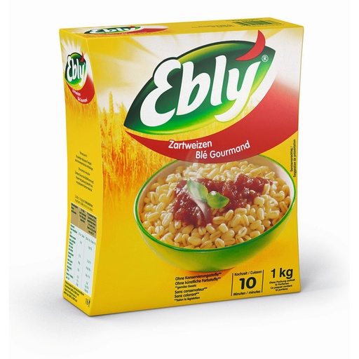 [EBLE1KG] EBLY Blé précuit 1kg x 10