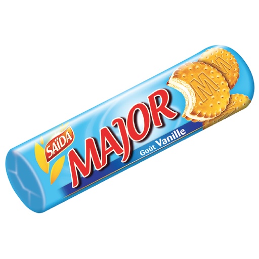 [BISTNMV175G] Biscuit MAJOR Vanille 175g