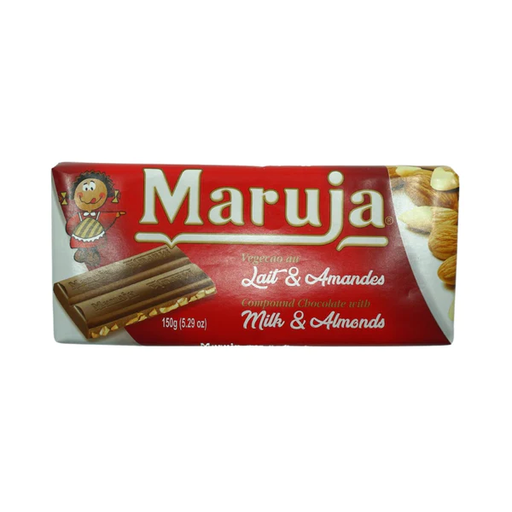 [MRCHLA150] Maruja Chocolate with Milk and Almonds 150 gr