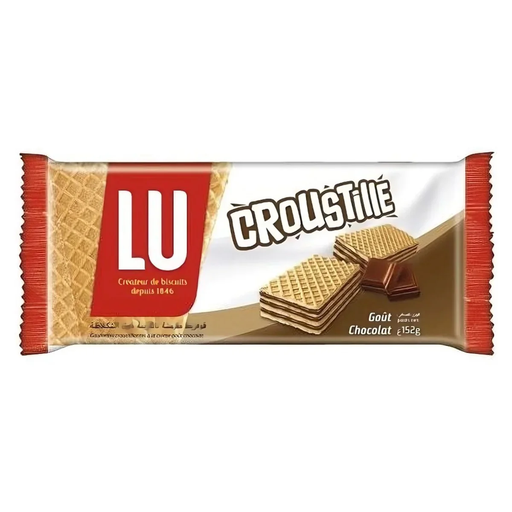 [BISALVN152G] Biscuit LU ALGERIE Croustille Cacao Vanille 152g x 24