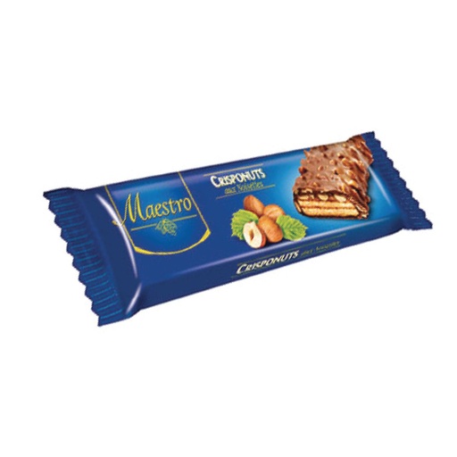 [CHMCN5x28g] Chocolate Crispo Nut's MAESTRO Pack 5 x 28g
