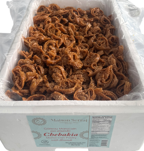 [GMCH10KG] Gateaux Marocains CHEBAKIA 10 KG