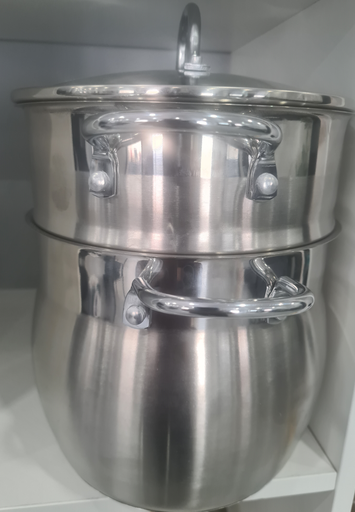 [COUSCTG6] Stainless Steel Couscous pot 6L