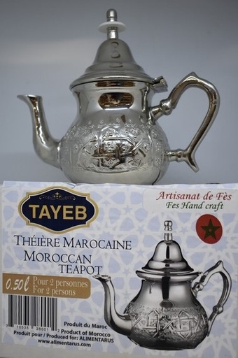 [TTM0.5L] Teapot TAYEB - Handcrafted 0.5L (2 People)