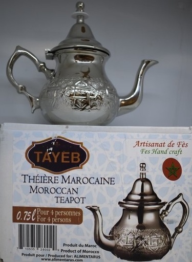 [TTM0.75L] Teapot TAYEB - Handcrafted 0.75L (4 People)