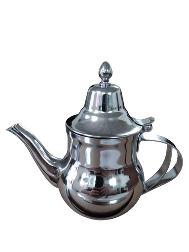 [THINOX04] TAYEB Théière Marocaine en Inox 0.4L