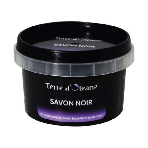 [SVNGR250gx24] Black Soap (Beldi) - Ghassoul & Rosemary 250g