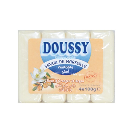 [SVDAJ100] Savon de Marseille à l'Argan et Fleur d'Oranger DOUSSY