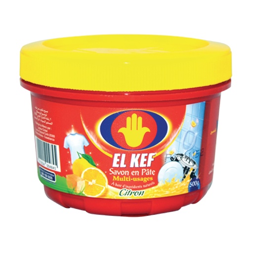 [SVKPC500] Savon El Kaf Pâte citron 500g x 24