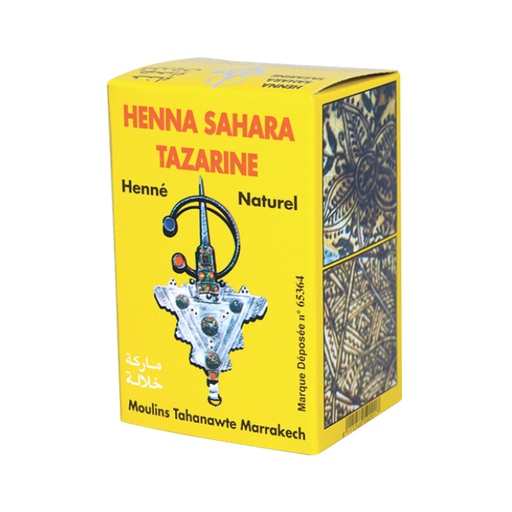 [HJ100] Natural Henna Stain & Tattoo TAZRINE