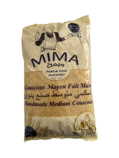 [MIMCSM1KG] MIMA Couscous Moyen 1KG x 12