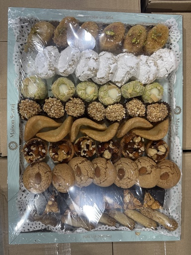 [GMPBDx4] Moroccan Pastry PLATEAU BELDI MIXED 1.2kg x 4