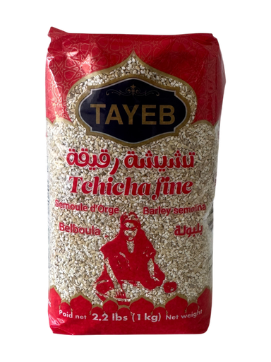 [TTSOF1KG] TAYEB TCHICHA Semoule d'orge Fine 1kg x 10