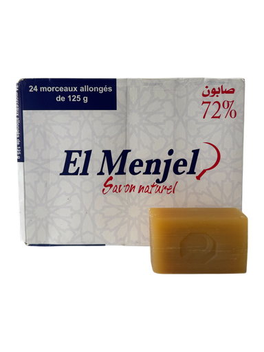 [SVMN125g] Savon El MENJEL 125g x 24