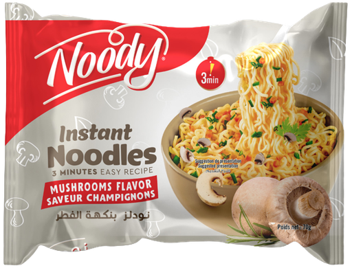 [NINSCH70G] Pack Instant Noodles NOODY Mushroom Flavor