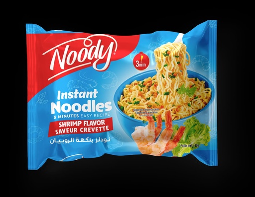[NINSC70G] Pack Instant Noodles NOODY Shrimp Flavor