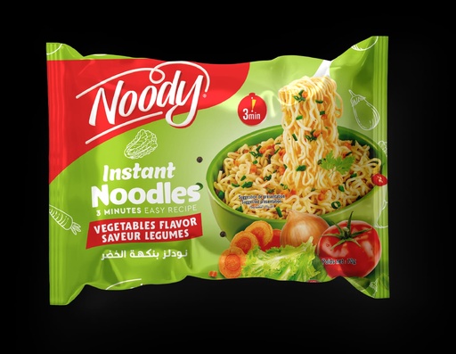 [NINSL70G] Pack Nouilles Instantanées NOODY Saveur Légumes