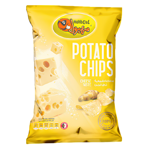 [MHCFR85G] MAHBOUL CHEESE Potato Chips 85g x 10