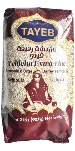 [TTSOEX2Lb] TAYEB TCHICHA Semolina Barley EXTRA Fine 2Lb (907g) x 10