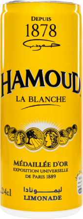 [BGHBZ24CL] Soft drink HAMOUD WHITE 0% sugar Cans 24 CL