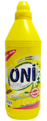 [SVONSCTlL] ONI Lemon Floor Cleaner 1L x 18