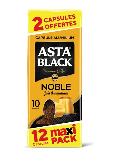 [CFACPNB12] ASTA Café NOBLE BLEND Capsules (Intensité 10) x 12